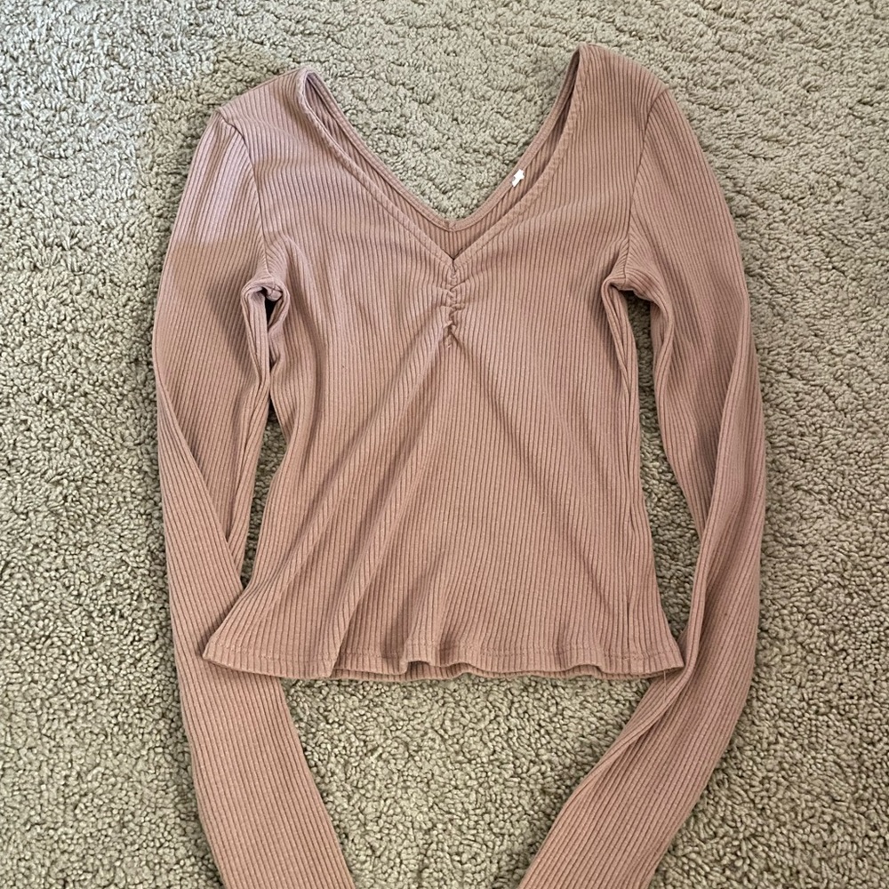 Maybe Ribbed Long Sleeve